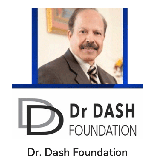 Dr. Dash Foundation advertisement