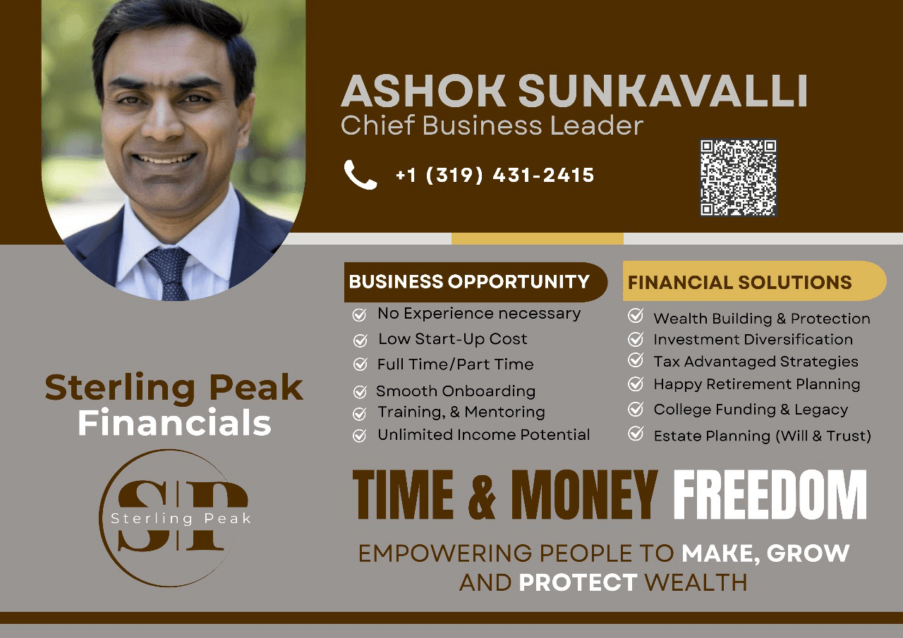 Sterling Peak Financials advertisement